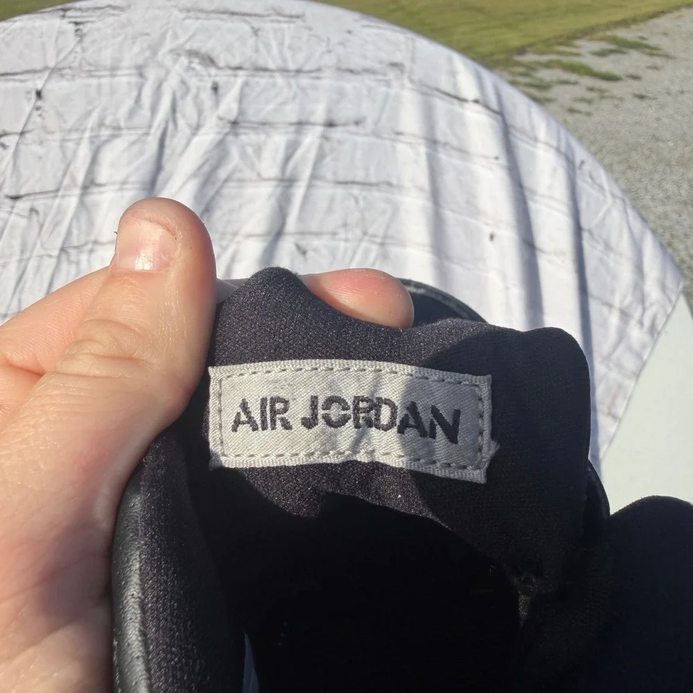 Jordan Son of Mars Toddler 9C Black Basketball Shoes 512244-010 Jumpman Sneakers